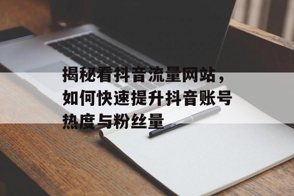 揭秘看抖音流量网站，如何快速提升抖音账号热度与粉丝量