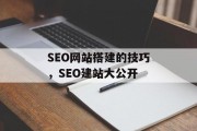 SEO网站搭建的技巧，SEO建站大公开