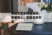 揭秘流量刷网站源码，掌握核心，实现高效引流
