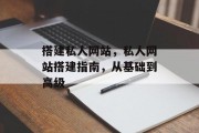 搭建私人网站，私人网站搭建指南，从基础到高级