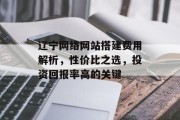 辽宁网络网站搭建费用解析，性价比之选，投资回报率高的关键