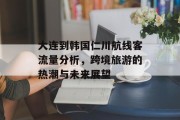 大连到韩国仁川航线客流量分析,跨境旅游的热潮与未来展望 大连到韩国仁川航线客流量分析,跨境旅游的热潮与未来展望