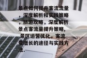 景点如何提升客流流量,深度解析和实践策略,旅游攻略,深度解析景点客流量提升策略, 景区运营优化,客流量增长的途径与实践方法. 景点如何提升客流流量,深度解析和实践策略,旅游攻略,深度解析景点客流量提升策略, 景区运营优化,客流量增长的途径与实践方法.