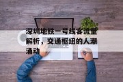 深圳地铁一号线客流量解析,交通枢纽的人潮涌动 深圳地铁一号线客流量解析,交通枢纽的人潮涌动