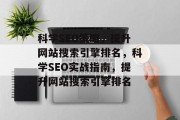 科学SEO策略，提升网站搜索引擎排名，科学SEO实战指南，提升网站搜索引擎排名