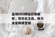 盐城SEO网站价格解析，性价比之选，助力企业网络营销