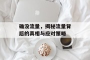 确没流量,揭秘流量背后的真相与应对策略 确没流量,揭秘流量背后的真相与应对策略