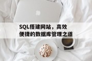 SQL搭建网站，高效便捷的数据库管理之道