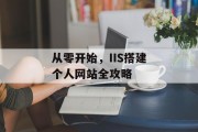 从零开始,IIS搭建个人网站全攻略 从零开始,IIS搭建个人网站全攻略