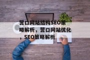 营口网站结构SEO策略解析,营口网站优化,SEO策略解析