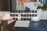 网站流量指标的分类及其影响,网站流量指标,种类、影响分析 网站流量指标的分类及其影响,网站流量指标,种类、影响分析
