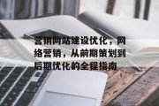 营销网站建设优化，网络营销，从前期策划到后期优化的全程指南