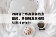 四川省仁寿县最新热点新闻，多领域发展成就引发社会关注