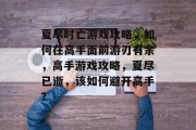 夏尽时亡游戏攻略,如何在高手面前游刃有余,高手游戏攻略,夏尽已逝,该如何避开高手? 夏尽时亡游戏攻略,如何在高手面前游刃有余,高手游戏攻略,夏尽已逝,该如何避开高手?