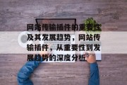 网站传输插件的重要性及其发展趋势,网站传输插件,从重要性到发展趋势的深度分析 网站传输插件的重要性及其发展趋势,网站传输插件,从重要性到发展趋势的深度分析