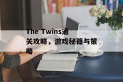 The Twins通关攻略,游戏秘籍与策略 The Twins通关攻略,游戏秘籍与策略