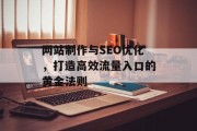 网站制作与SEO优化,打造高效流量入口的黄金法则 网站制作与SEO优化,打造高效流量入口的黄金法则