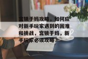 宫锁于妈攻略，如何应对新手玩家遇到的困难和挑战，宫锁于妈，新手玩家必读攻略