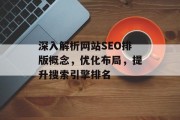 深入解析网站SEO排版概念,优化布局,提升搜索引擎排名 深入解析网站SEO排版概念,优化布局,提升搜索引擎排名