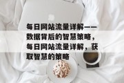 每日网站流量详解——数据背后的智慧策略，每日网站流量详解，获取智慧的策略
