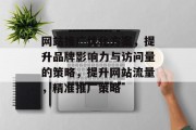 网站推广优化方案,提升品牌影响力与访问量的策略,提升网站流量,精准推广策略 网站推广优化方案,提升品牌影响力与访问量的策略,提升网站流量,精准推广策略