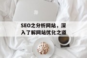 SEO之分析网站,深入了解网站优化之道 SEO之分析网站,深入了解网站优化之道