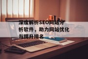 深度解析SEO网站分析软件,助力网站优化与提升排名 深度解析SEO网站分析软件,助力网站优化与提升排名