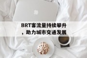 BRT客流量持续攀升，助力城市交通发展