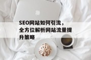 SEO网站如何引流，全方位解析网站流量提升策略