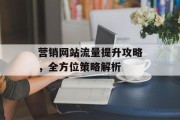 营销网站流量提升攻略，全方位策略解析