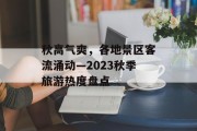 秋高气爽,各地景区客流涌动—2023秋季旅游热度盘点 秋高气爽,各地景区客流涌动—2023秋季旅游热度盘点