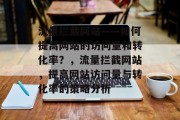 流量拦截网站——如何提高网站的访问量和转化率?,流量拦截网站,提高网站访问量与转化率的策略分析 流量拦截网站——如何提高网站的访问量和转化率?,流量拦截网站,提高网站访问量与转化率的策略分析