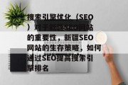 搜索引擎优化(SEO)对于新疆SEO网站的重要性,新疆SEO网站的生存策略,如何通过SEO提高搜索引擎排名 搜索引擎优化(SEO)对于新疆SEO网站的重要性,新疆SEO网站的生存策略,如何通过SEO提高搜索引擎排名