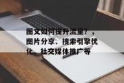图文如何提升流量？，图片分享、搜索引擎优化、社交媒体推广等