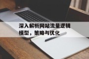 深入解析网站流量逻辑模型,策略与优化 深入解析网站流量逻辑模型,策略与优化