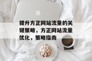 提升方正网站流量的关键策略,方正网站流量优化,策略指南 提升方正网站流量的关键策略,方正网站流量优化,策略指南