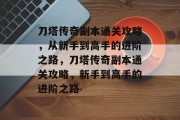 刀塔传奇副本通关攻略，从新手到高手的进阶之路，刀塔传奇副本通关攻略，新手到高手的进阶之路