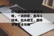 街头霸王西班牙通关攻略，一战到底，勇闯斗技场，街头霸王，西班牙通关全攻略