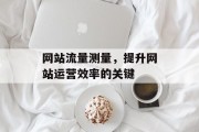 网站流量测量,提升网站运营效率的关键 网站流量测量,提升网站运营效率的关键