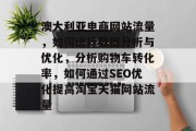 澳大利亚电商网站流量，如何进行数据分析与优化，分析购物车转化率，如何通过SEO优化提高淘宝天猫网站流量