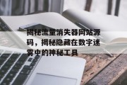揭秘流量消失器网站源码，揭秘隐藏在数字迷雾中的神秘工具
