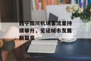 西宁南川机场客流量持续攀升,见证城市发展新篇章 西宁南川机场客流量持续攀升,见证城市发展新篇章