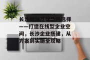 长沙网站搭建软件选择——打造在线型企业空间，长沙企业搭建，从方案到实施全攻略
