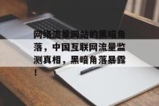 网络流量网站的黑暗角落,中国互联网流量监测真相,黑暗角落暴露! 网络流量网站的黑暗角落,中国互联网流量监测真相,黑暗角落暴露!