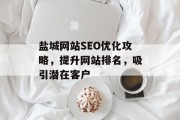 盐城网站SEO优化攻略,提升网站排名,吸引潜在客户 盐城网站SEO优化攻略,提升网站排名,吸引潜在客户
