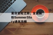 夏日冒险之旅，全面解析SummerStory通关攻略
