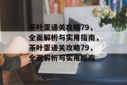 茶叶蛋通关攻略79，全面解析与实用指南，茶叶蛋通关攻略79，全面解析与实用指南