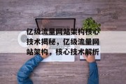 亿级流量网站架构核心技术揭秘,亿级流量网站架构,核心技术解析 亿级流量网站架构核心技术揭秘,亿级流量网站架构,核心技术解析