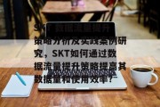 SKT 数据流量提升策略分析及实践案例研究，SKT如何通过数据流量提升策略提高其数据量和使用效率?