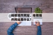 维根插件网站,维根插件网站是什么? 维根插件网站,维根插件网站是什么?